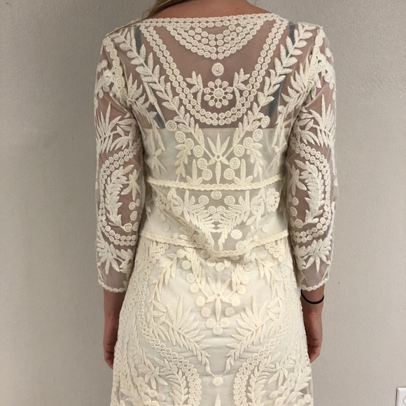 Express Dresses & Skirts - White Lace Express dress